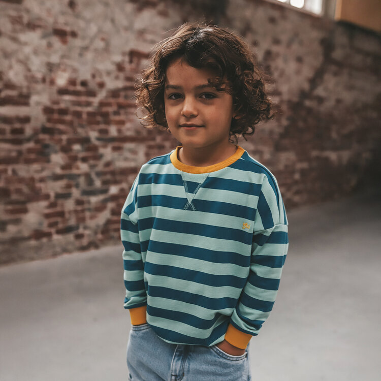 Your Wishes Stripe French Knit | Sweater - Corsair