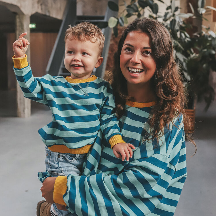 Your Wishes Stripe French Knit | Sweater - Corsair