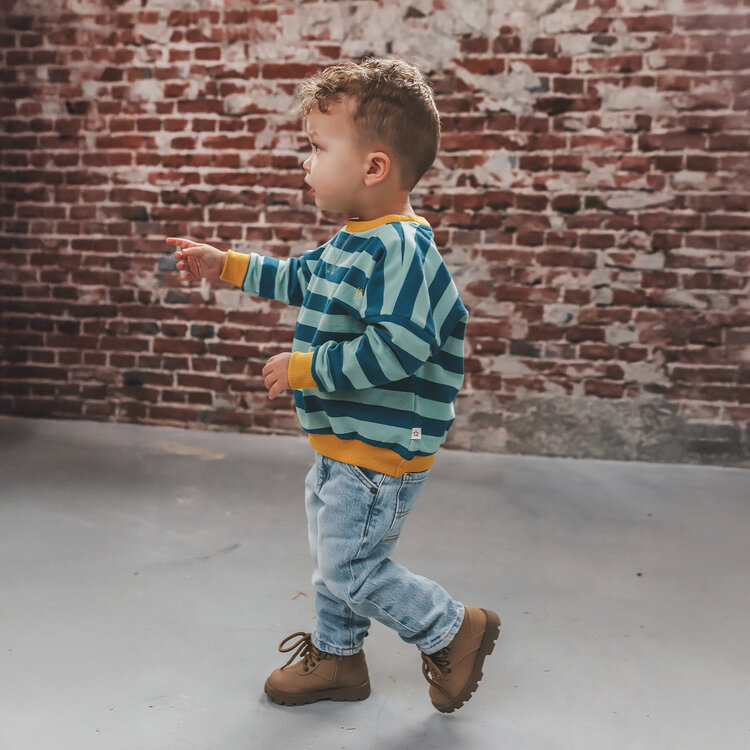 Your Wishes Stripe French Knit | Sweater - Corsair