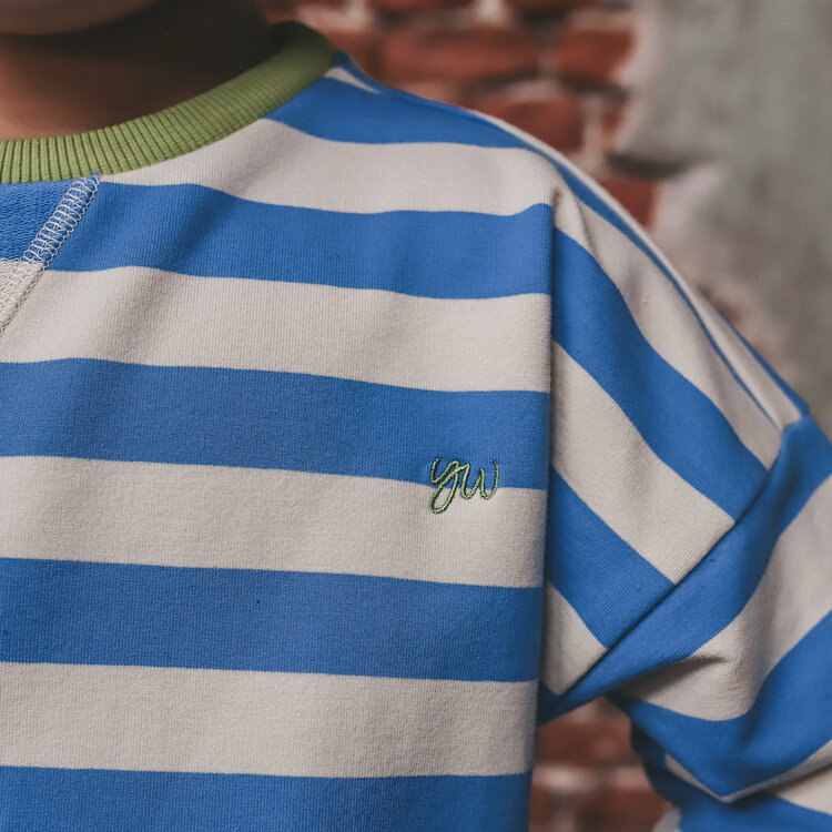 Your Wishes Stripe French Knit | Sweater - French Blue