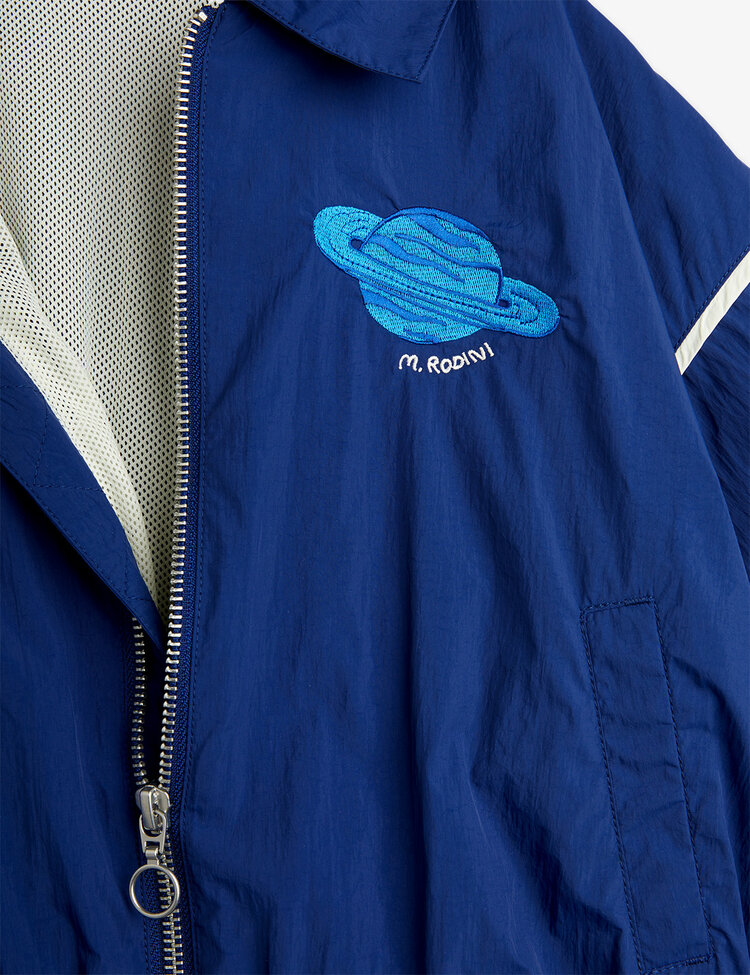 Mini Rodini Planet  emb jacket  Blue