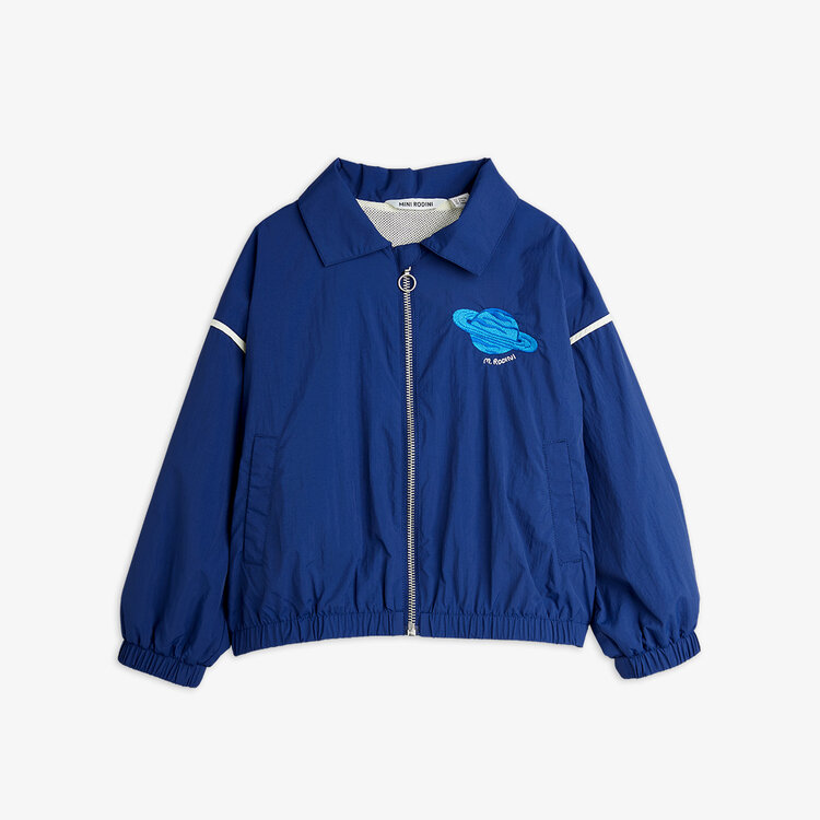 Mini Rodini Planet  emb jacket  Blue