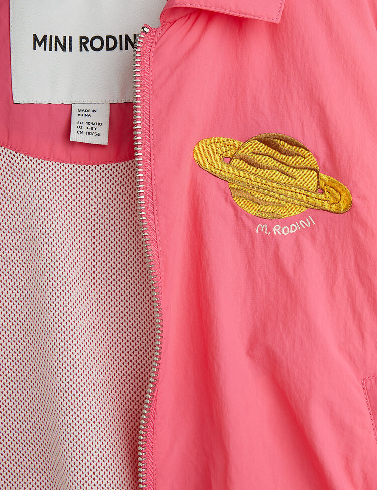Mini Rodini Planet  emb jacket  Pink