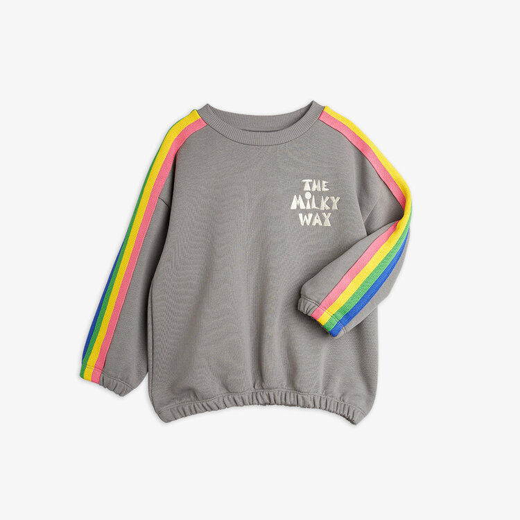 Mini Rodini The milky way rainbow panel sweatshirt