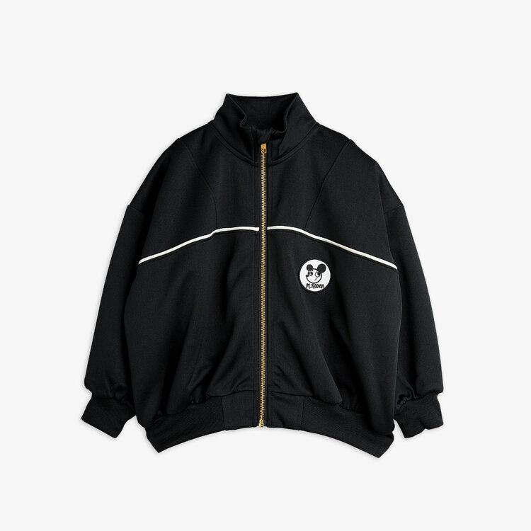 Mini Rodini Ritzratz patch tracksuit jacket black