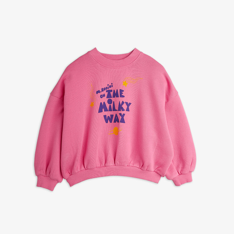 Mini Rodini The milky way sp sweatshirt pink