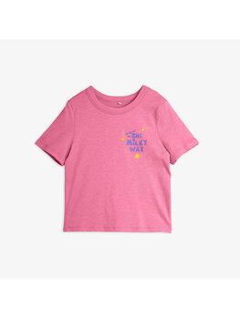 Mini Rodini The milky way sp tee pink
