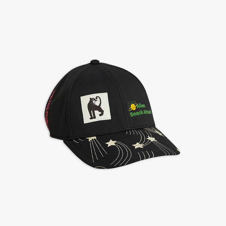 Mini Rodini Snack attack cap Black