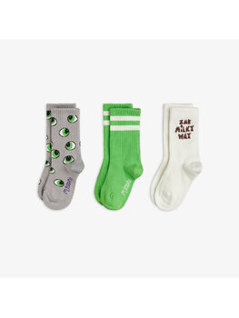 Mini Rodini Eyes 3-pack multi