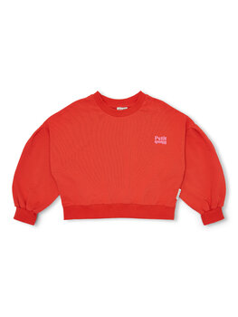 Petit Blush Easy Sweater- Grenadine