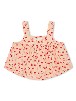 Petit Blush Summer Blouse - Cherry AOP