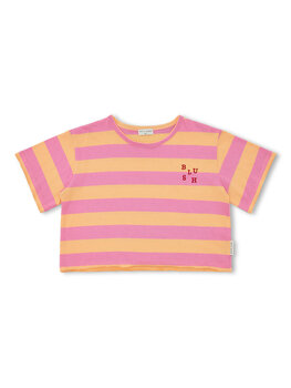 Petit Blush Stripe T-Shirt -  Cashmere Rose