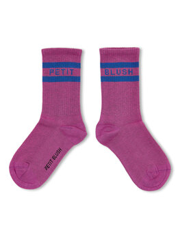 Petit Blush Sport Socks Rose / Dazling Blue