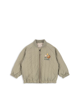 Konges Slojd JUNO BOMBER JACKET - LAUREL OAK