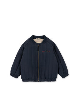 Konges Slojd JUNO BOMBER JACKET - TOTAL ECLIPSE