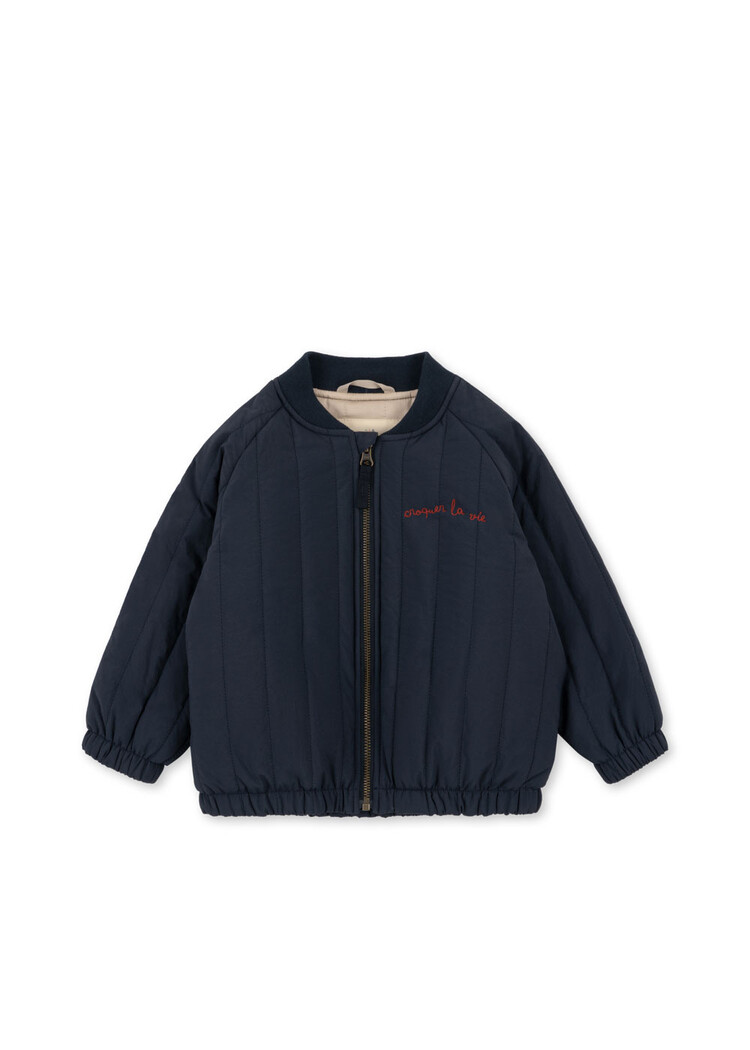 Konges Slojd JUNO BOMBER JACKET - TOTAL ECLIPSE