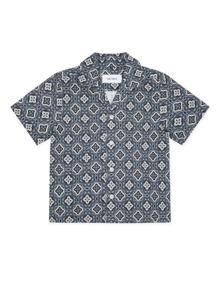 Les Deux Lukas Arabesque AOP SS Shirt