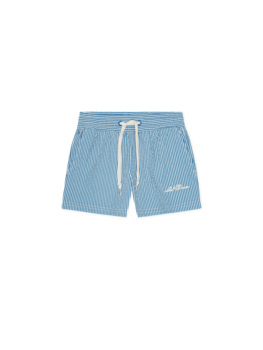 Les Deux Stan Stripe Swim Shorts - Palace Blue
