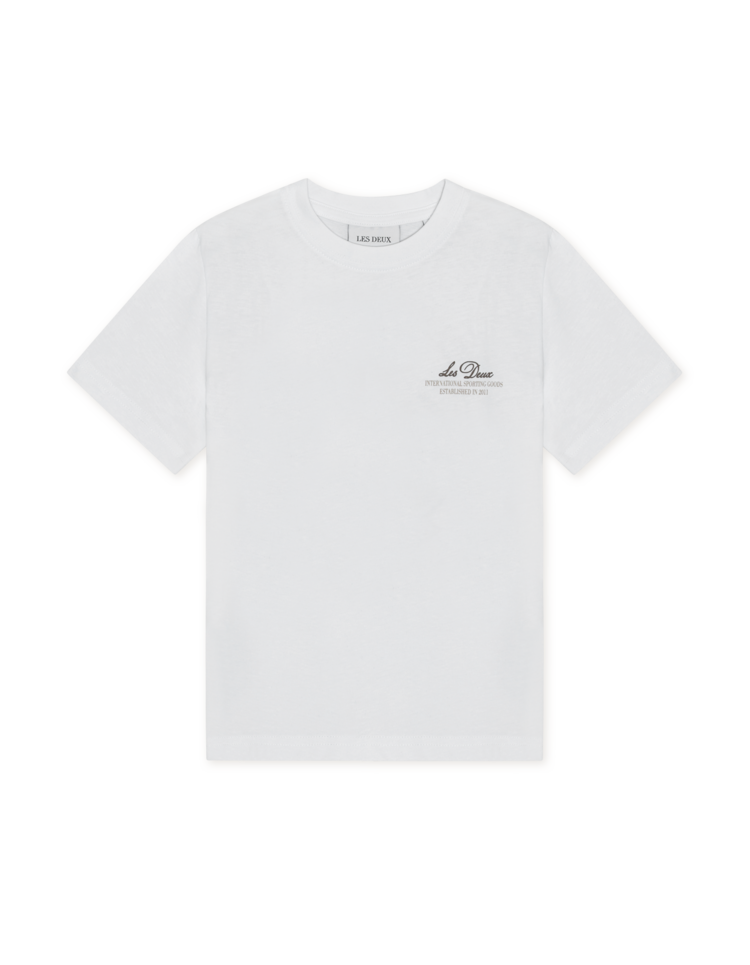 Les Deux Globe T-Shirt  - White