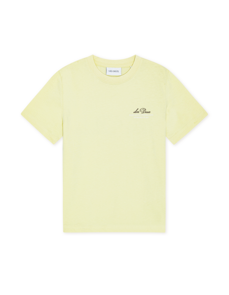 Les Deux Globe T-Shirt  - Jade Green