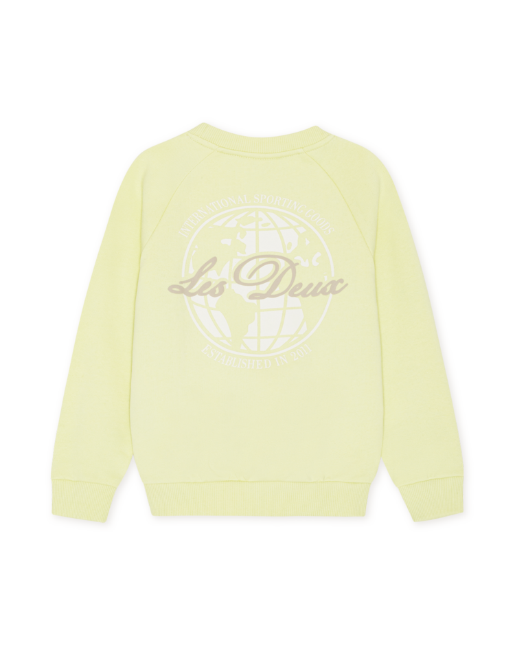 Les Deux Globe Sweatshirt - Jade Green