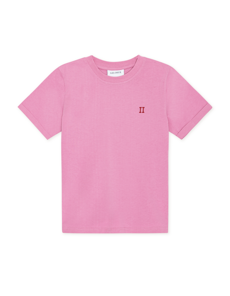 Les Deux Norregaard Contrast T-Shirt - Pink