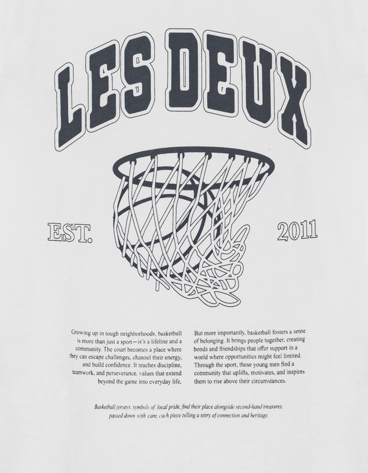 Les Deux Hoop T-Shirt - White