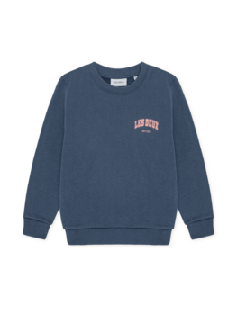 Les Deux Hoop Sweatshirt  - Dark Denim Blue