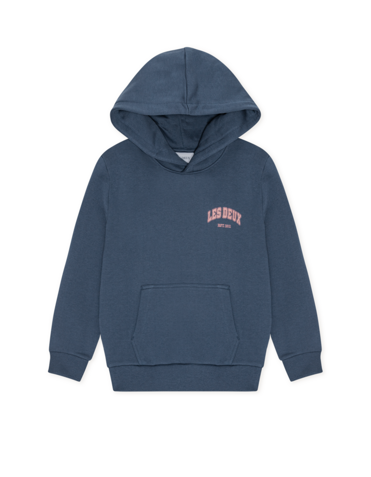 Les Deux Hoop Hoodie  - Dark Denim Blue