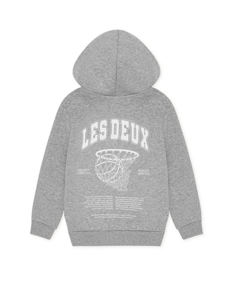 Les Deux Hoop Hoodie  - Grey Melange
