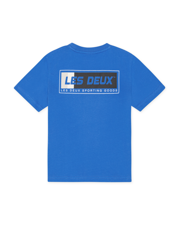Les Deux Sport Logo T-Shirt - Blue