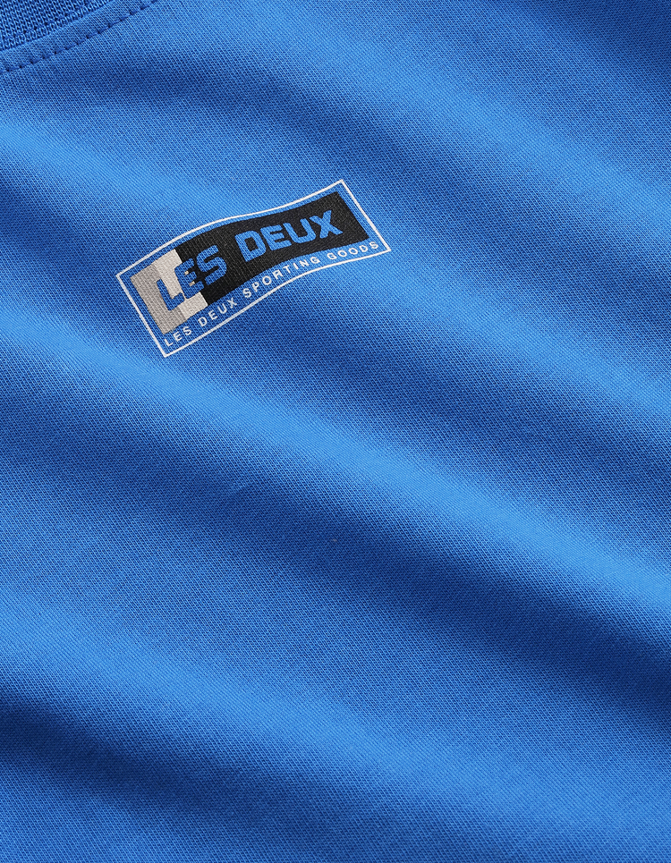 Les Deux Sport Logo T-Shirt - Blue