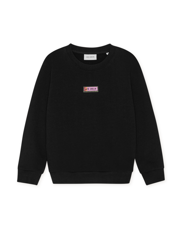 Les Deux Sport Logo Sweatshirt - Black