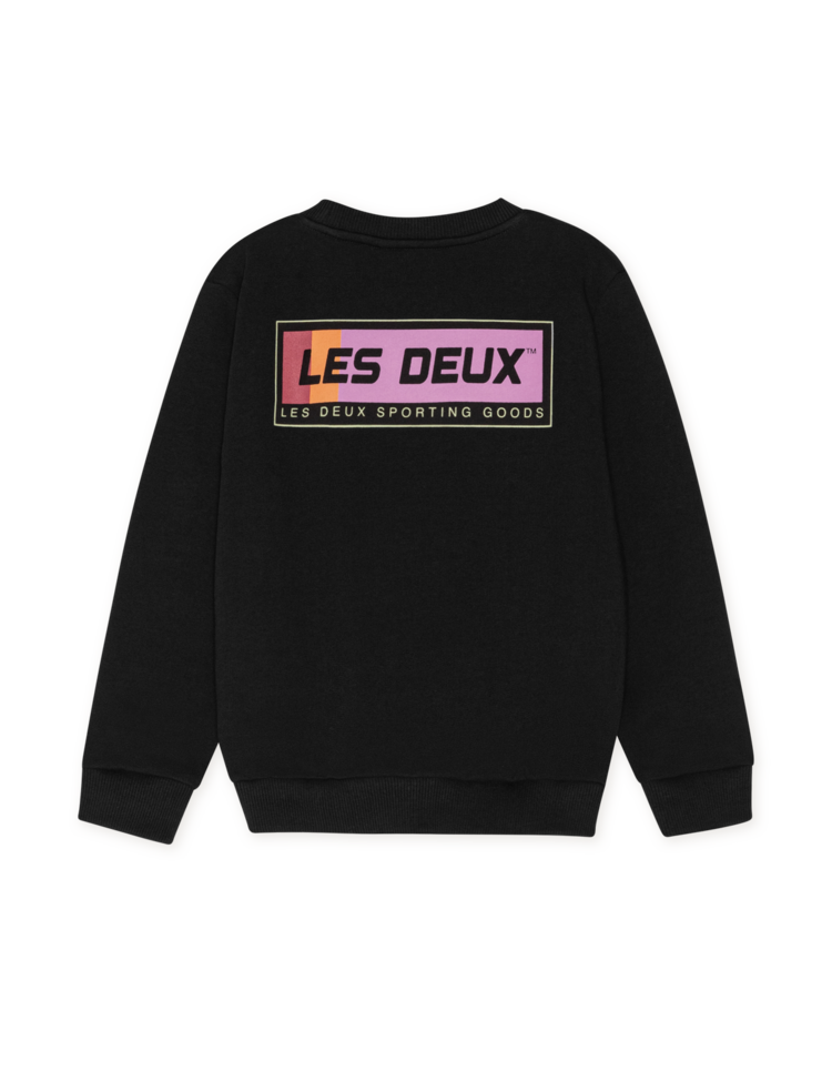 Les Deux Sport Logo Sweatshirt - Black