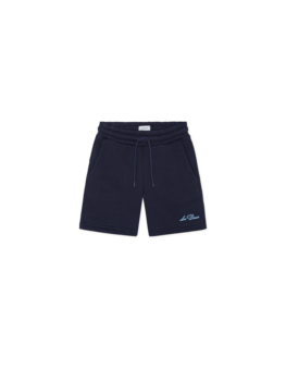 Les Deux Sport Logo Sweatshorts - Dark Navy