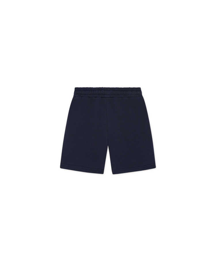 Les Deux Sport Logo Sweatshorts - Dark Navy