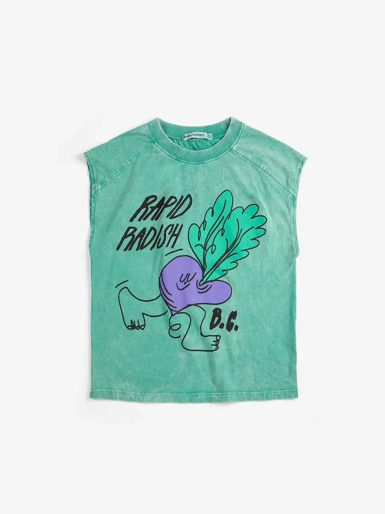Bobo Choses Rapid Radish sleeveless T-shirt