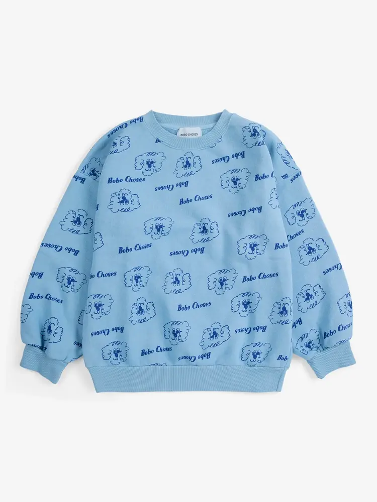 Bobo Choses Pickles The Dog all over sweatshirt