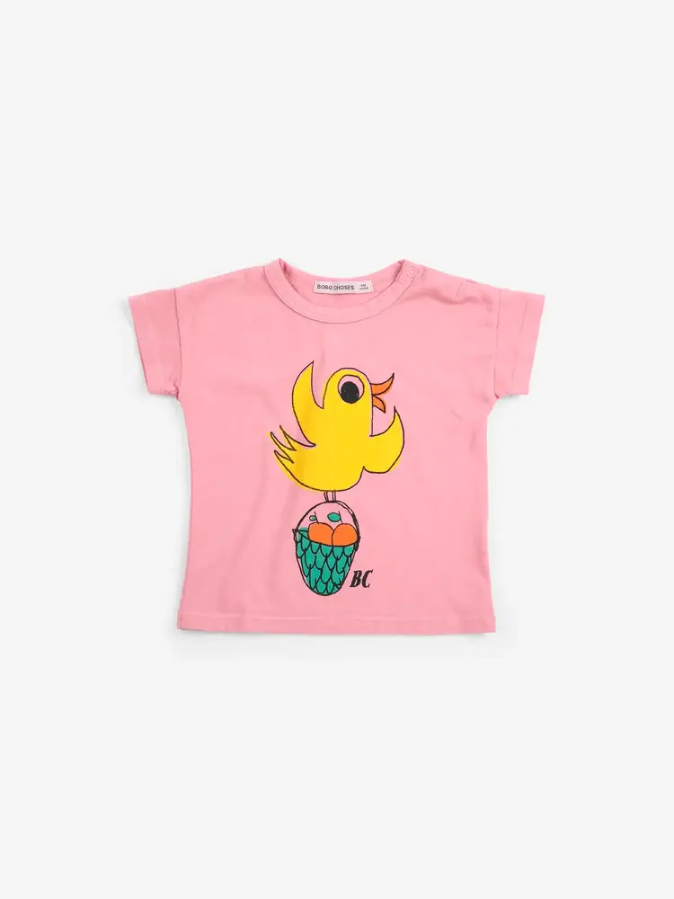 Bobo Choses Flying Oranges T-shirt - Limited Pink