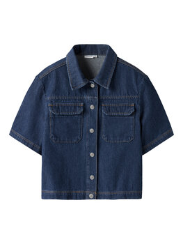 Name it NKFLEA OVERSIZE 2/4 DNM SHIRT