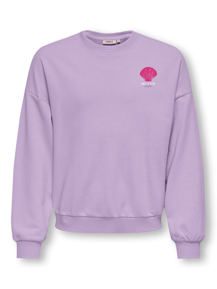 Only KOGKARLIE LIFE LS LOOSE - Orchid Bloom