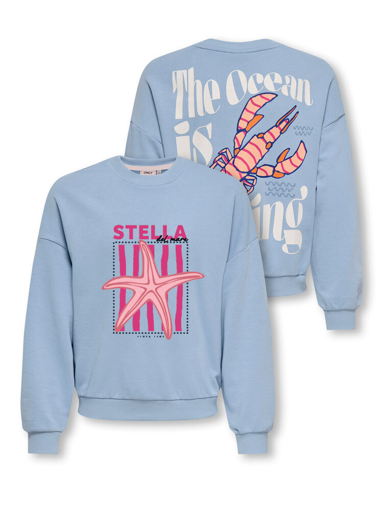 Only KOGKARLIE LIFE LS LOOSE - Soft Chambray