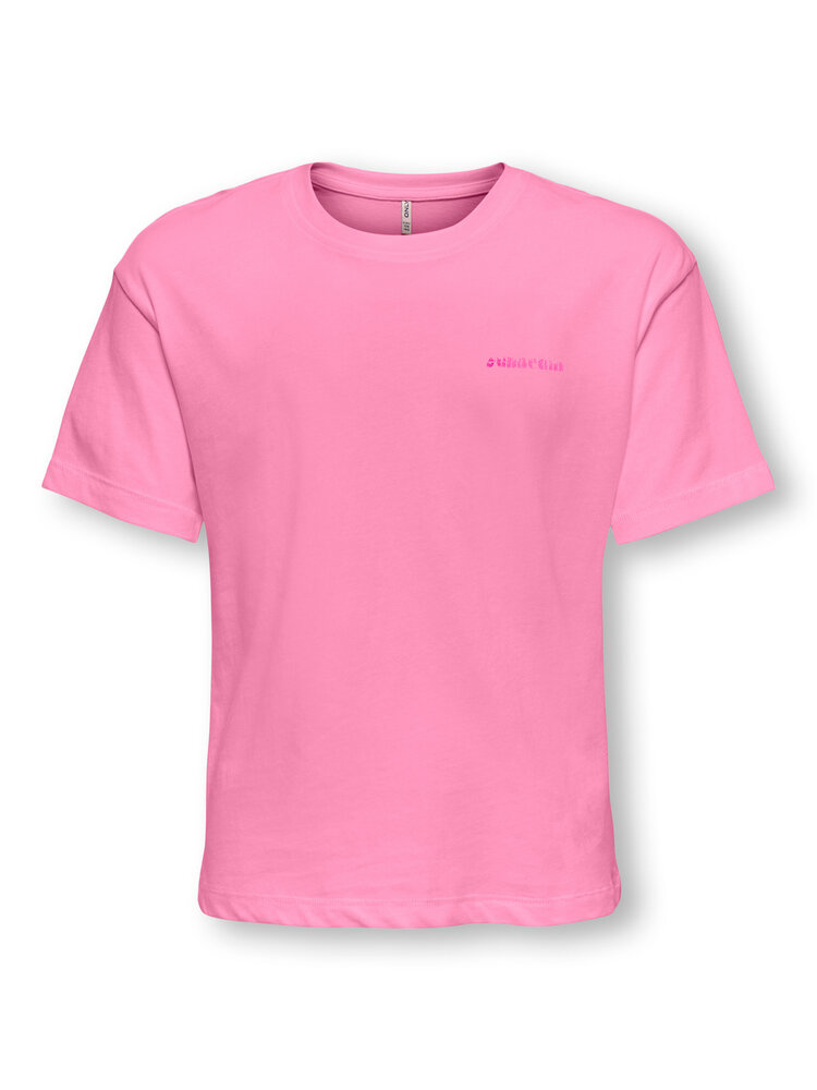Only KOGRUTH SUN LIFE S/S TOP - Begonia Pink