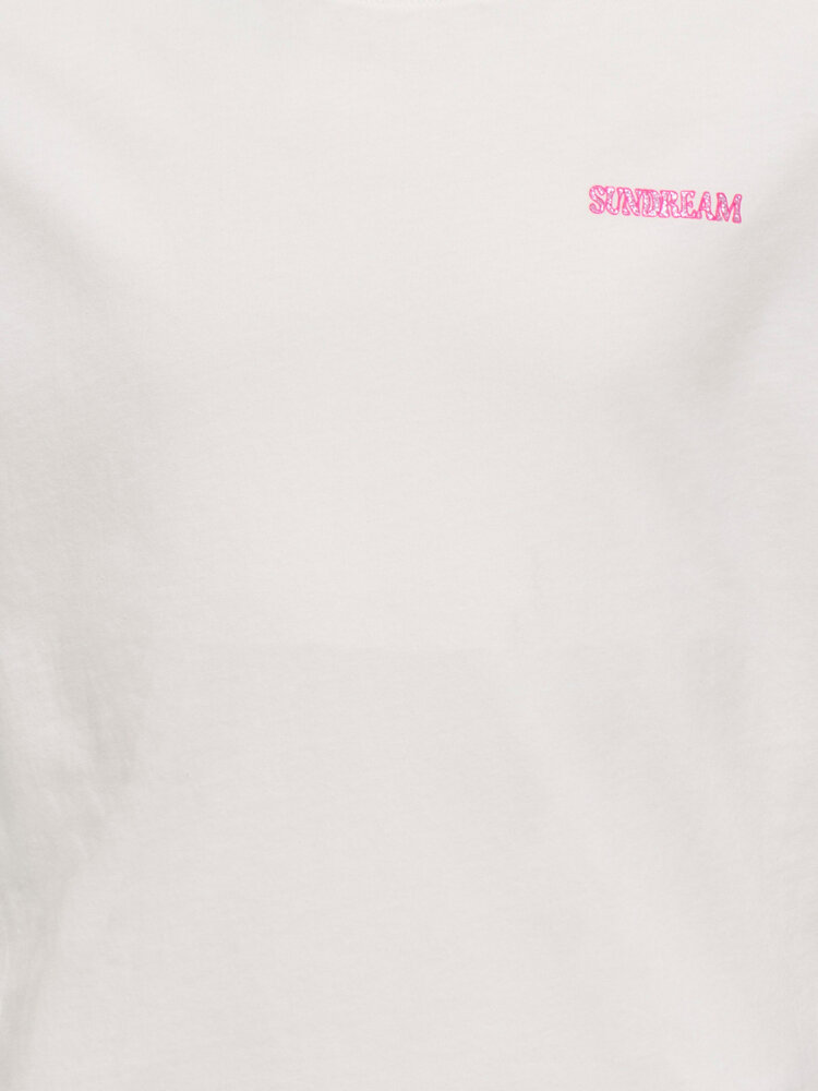 Only KOGRUTH SUN LIFE S/S TOP - Cloud Dancer