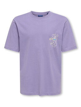 Only & Sons OSJFREDE LIFE RLX SS - Purple Haze
