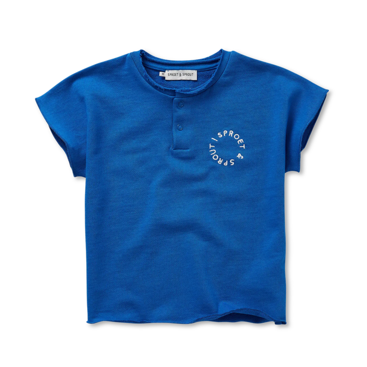 Sproet & Sprout Sweat top Grandad sports blue