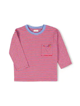 Nixnut Drop Shirt- Azul Stripe