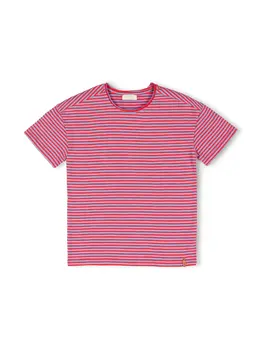 Nixnut Com Tshirt - Azul Stripe