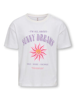 Only KOGRUTH SOLEI LIFE S/S TOP -  Sunny Dreams/Orchid Bloom