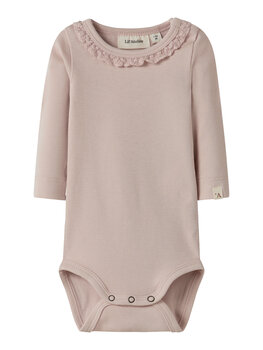 Lil atelier NBFLAYO SUP LS SLIM BODY- Peach Whip